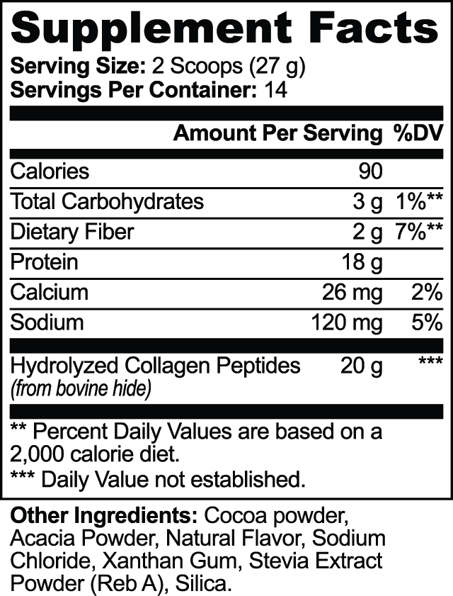 Grass-Fed Collagen — Cacao